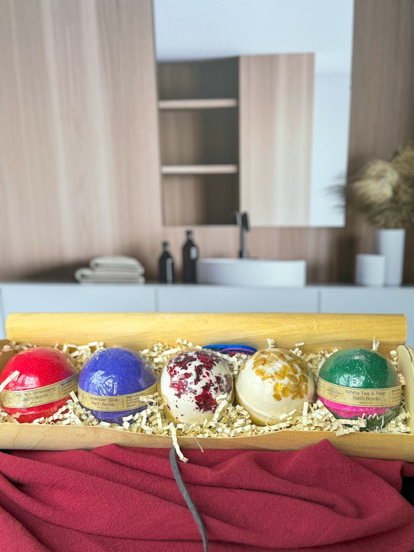 5-Day Stress Buster Bath Bomb Set