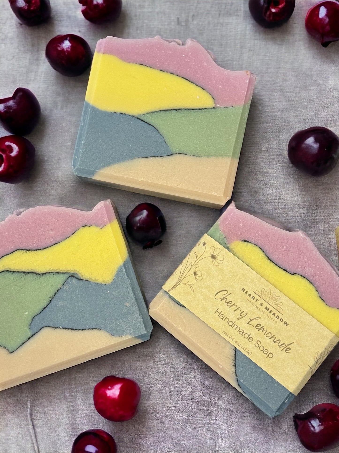 Cherry Lemonade Handmade Soap