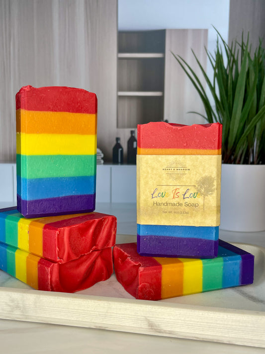 Love is Love Handmade Soap