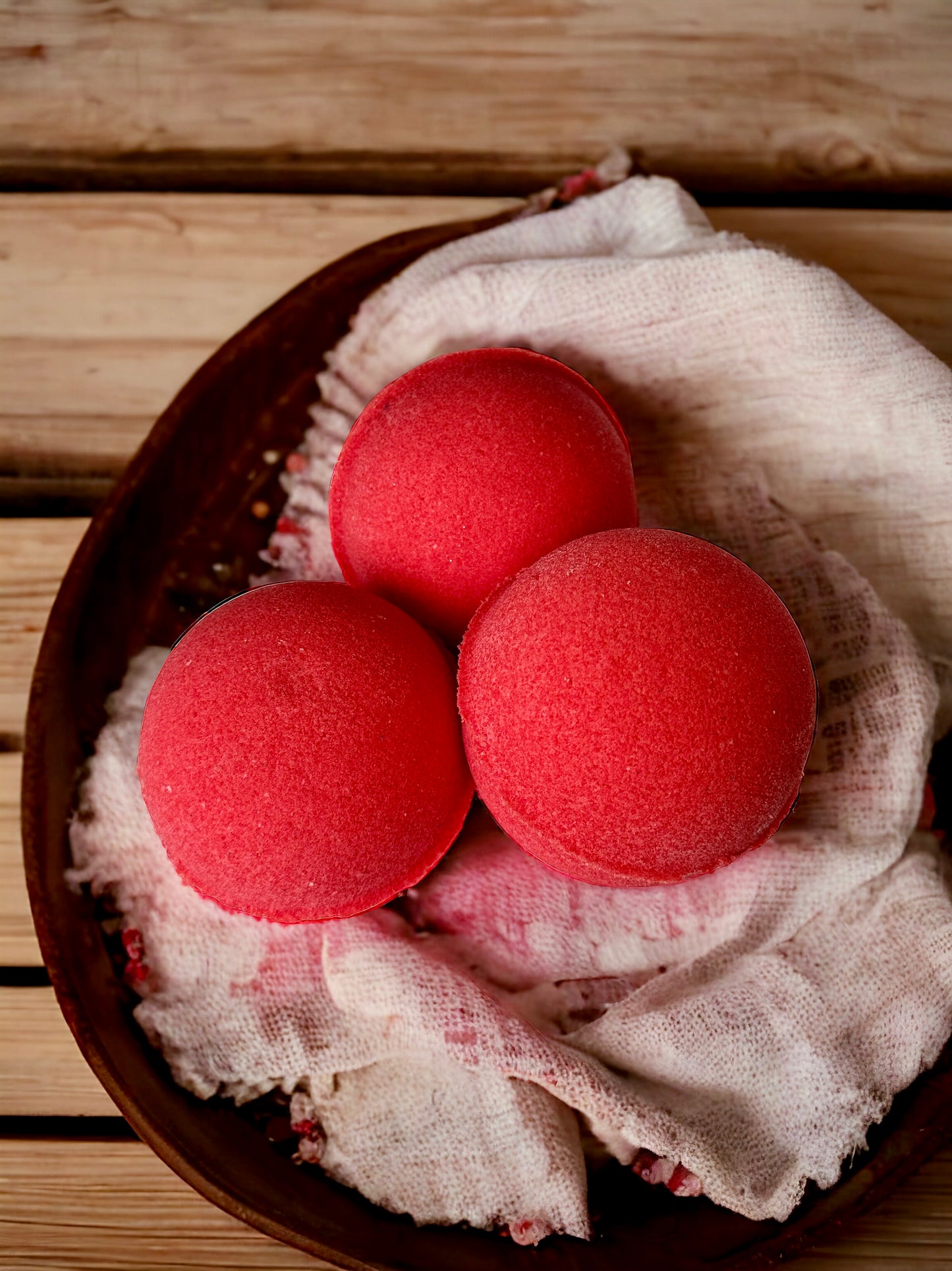 Chocolate Strawberry Bath Bomb