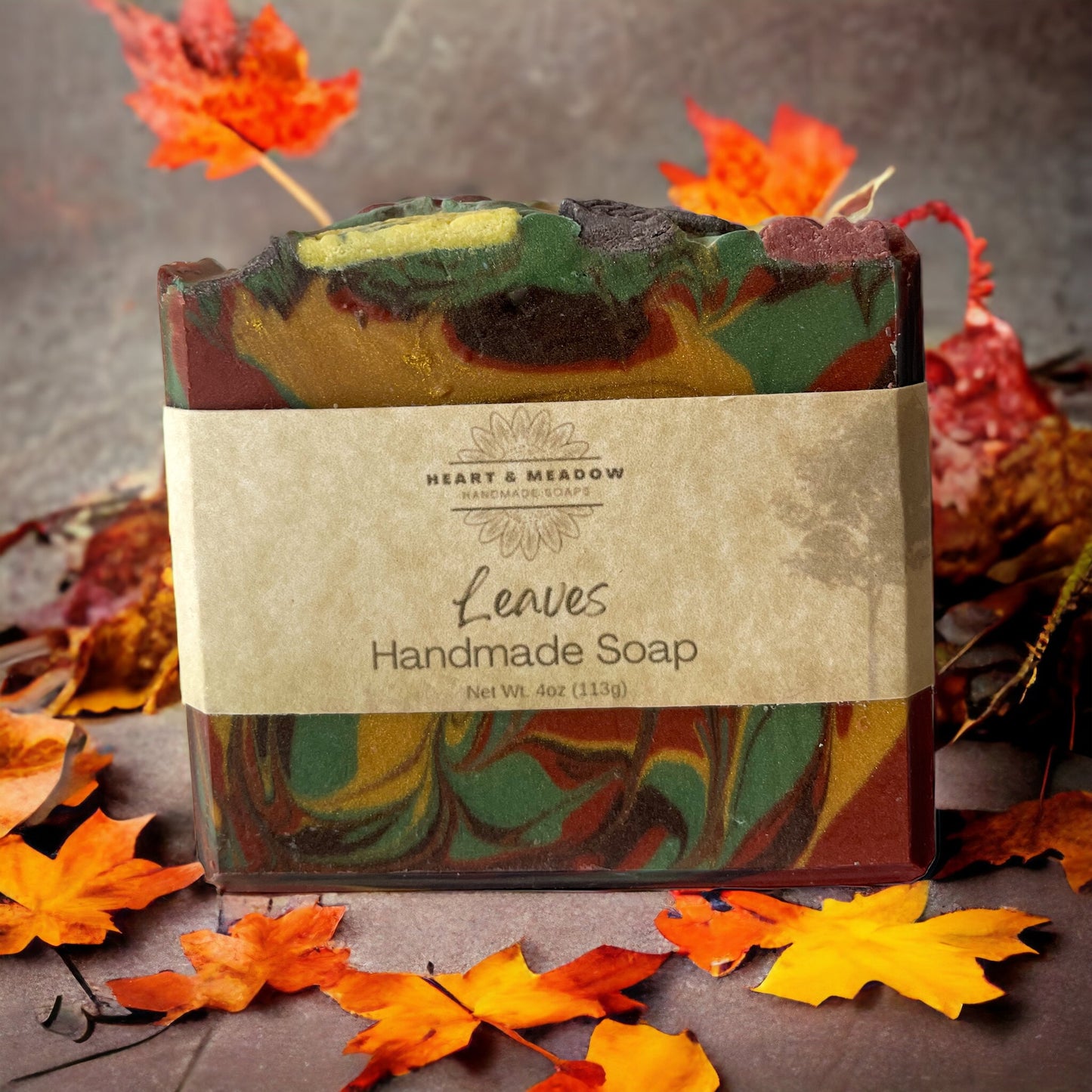 Leaves Handmade Soap - On Sale Now!