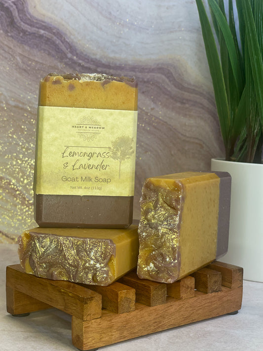 Lemongrass & Lavender Goat Milk Soap