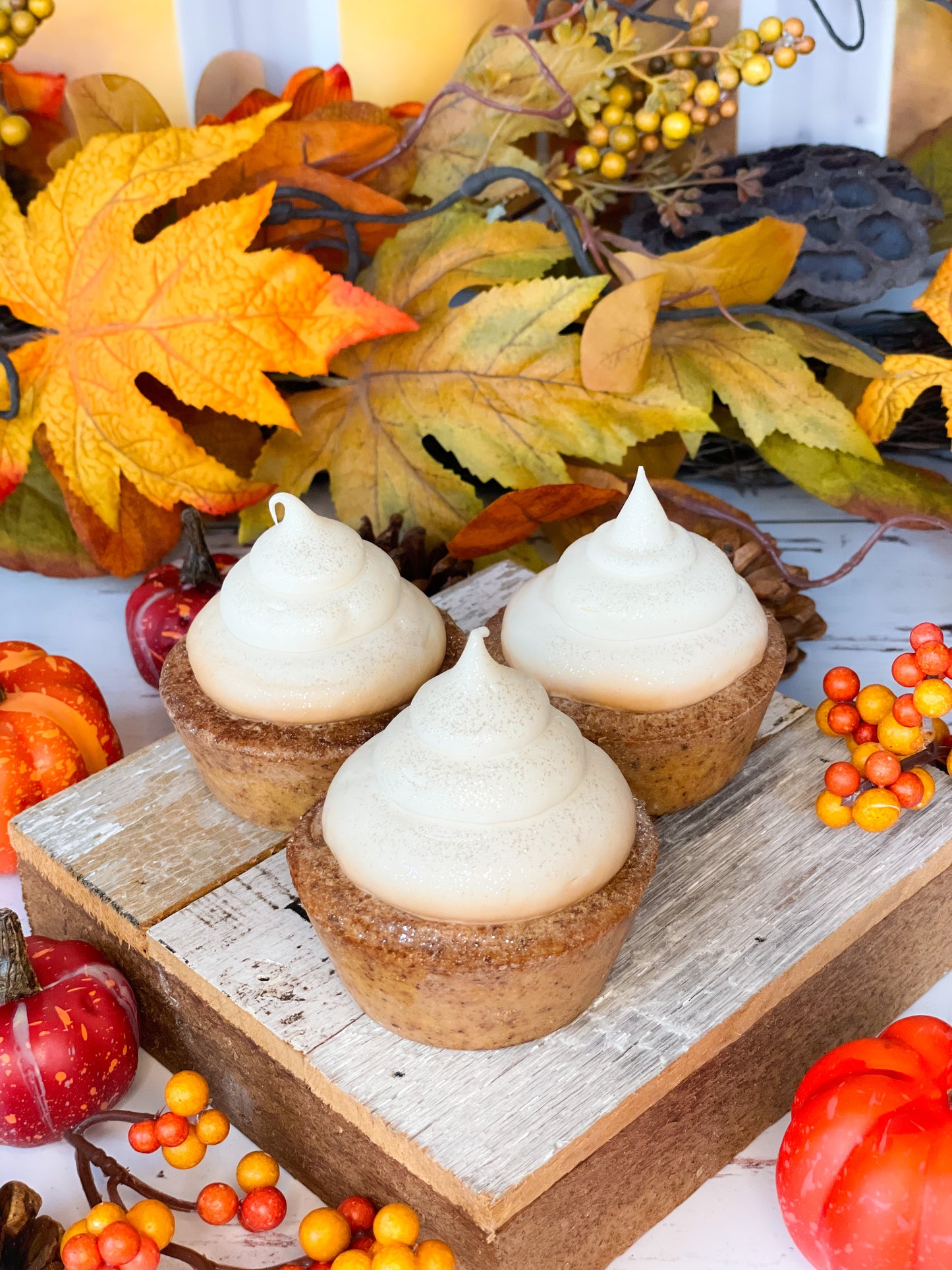 Pumpkin Cupcake Sea Salt Spa Bar