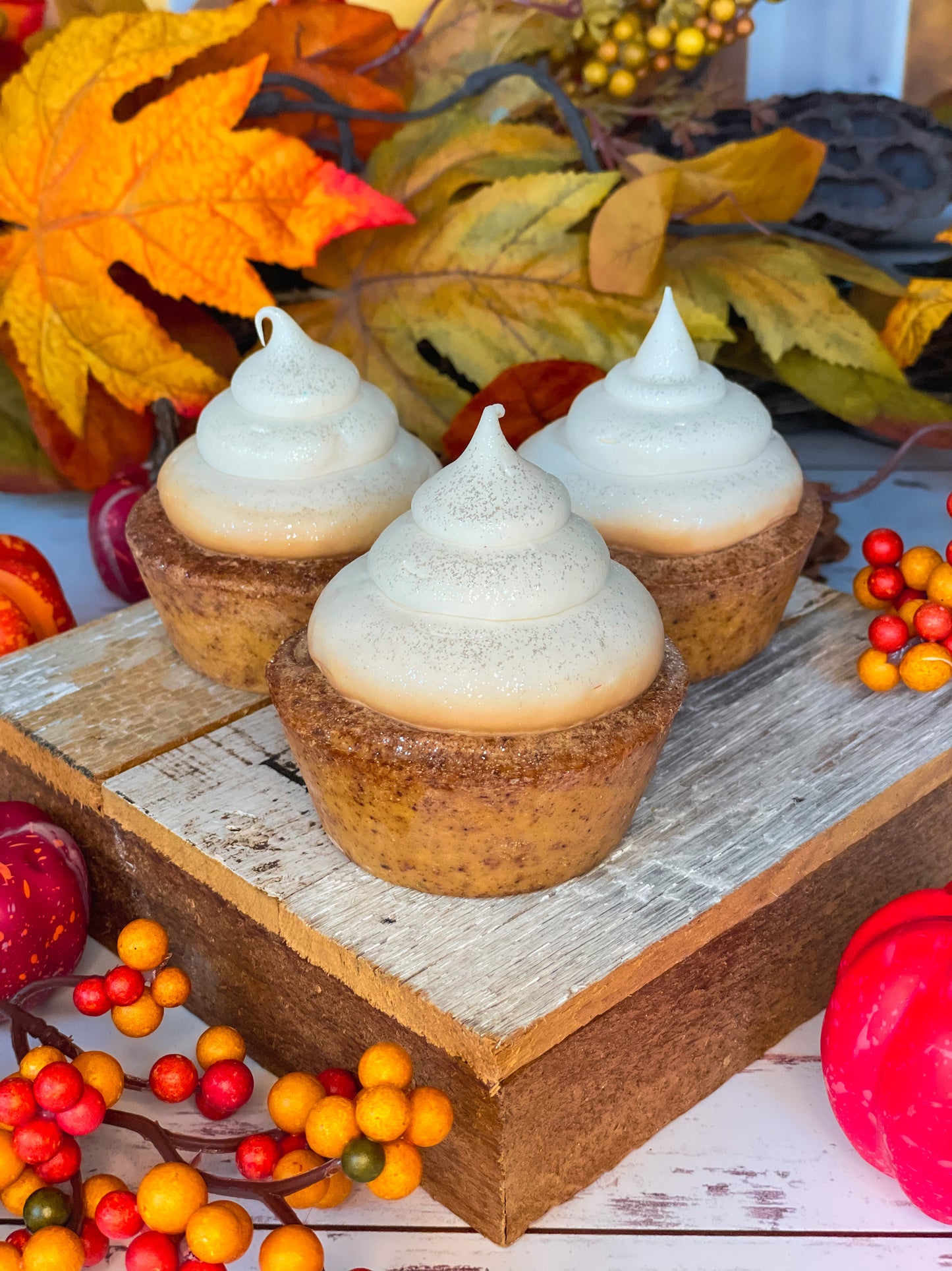 Pumpkin Cupcake Sea Salt Spa Bar