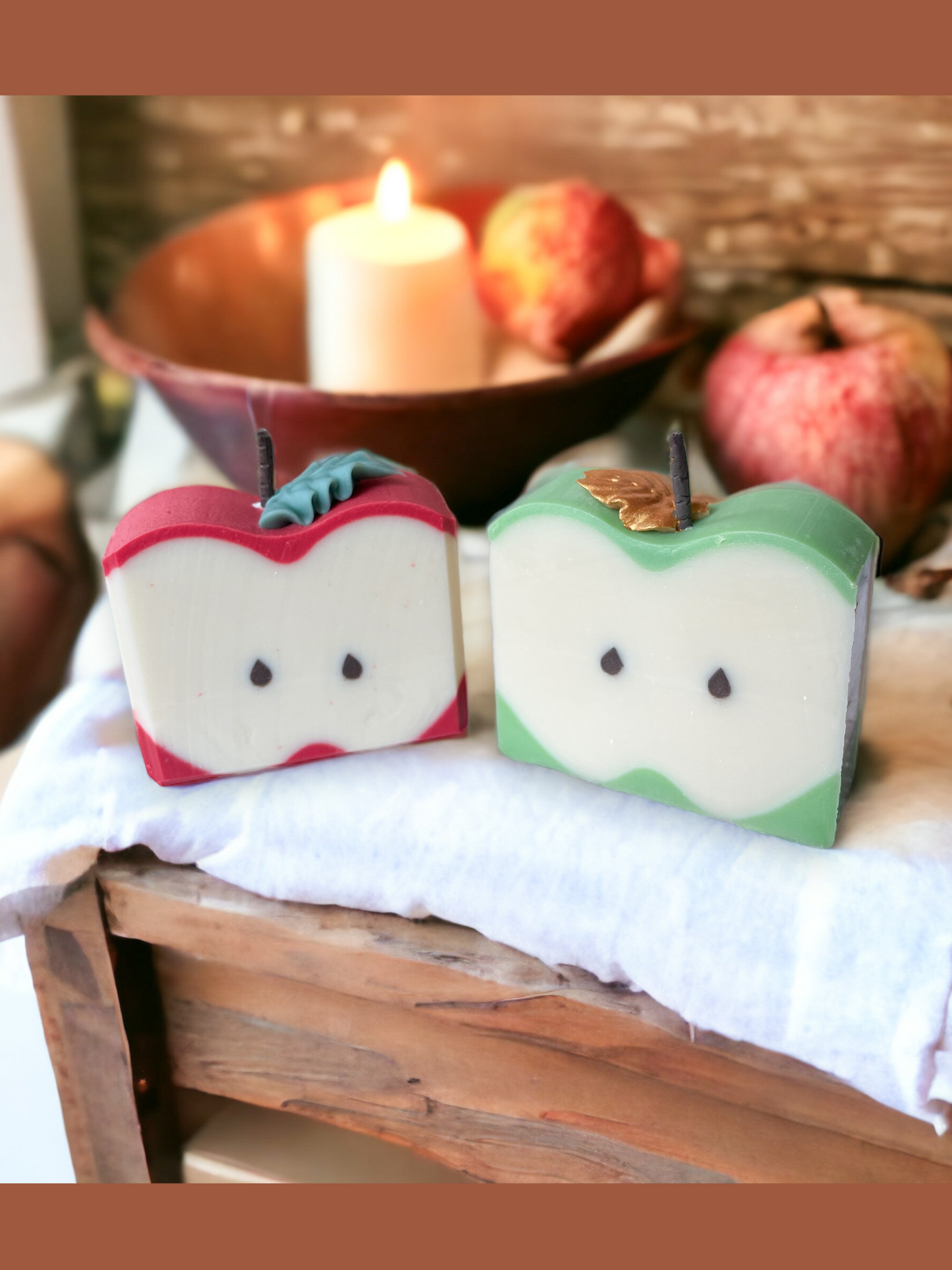 Autumn Apple Handmade Soap
