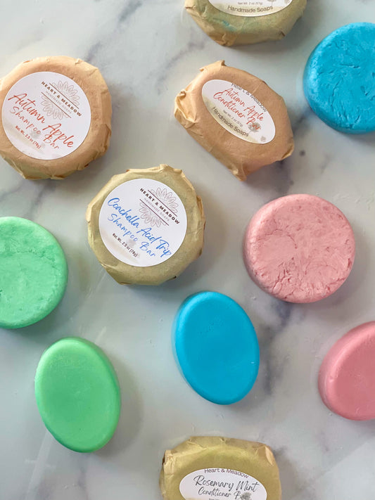 Eco-Friendly Shampoo & Conditioner Bar Set
