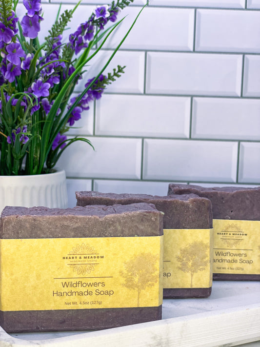 Wildflowers Handmade Hemp Soap