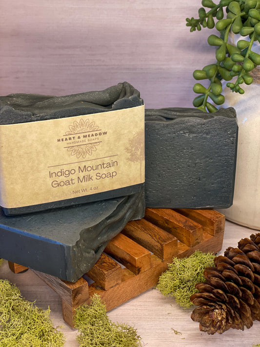 Indigo Mountain Goat Milk Soap