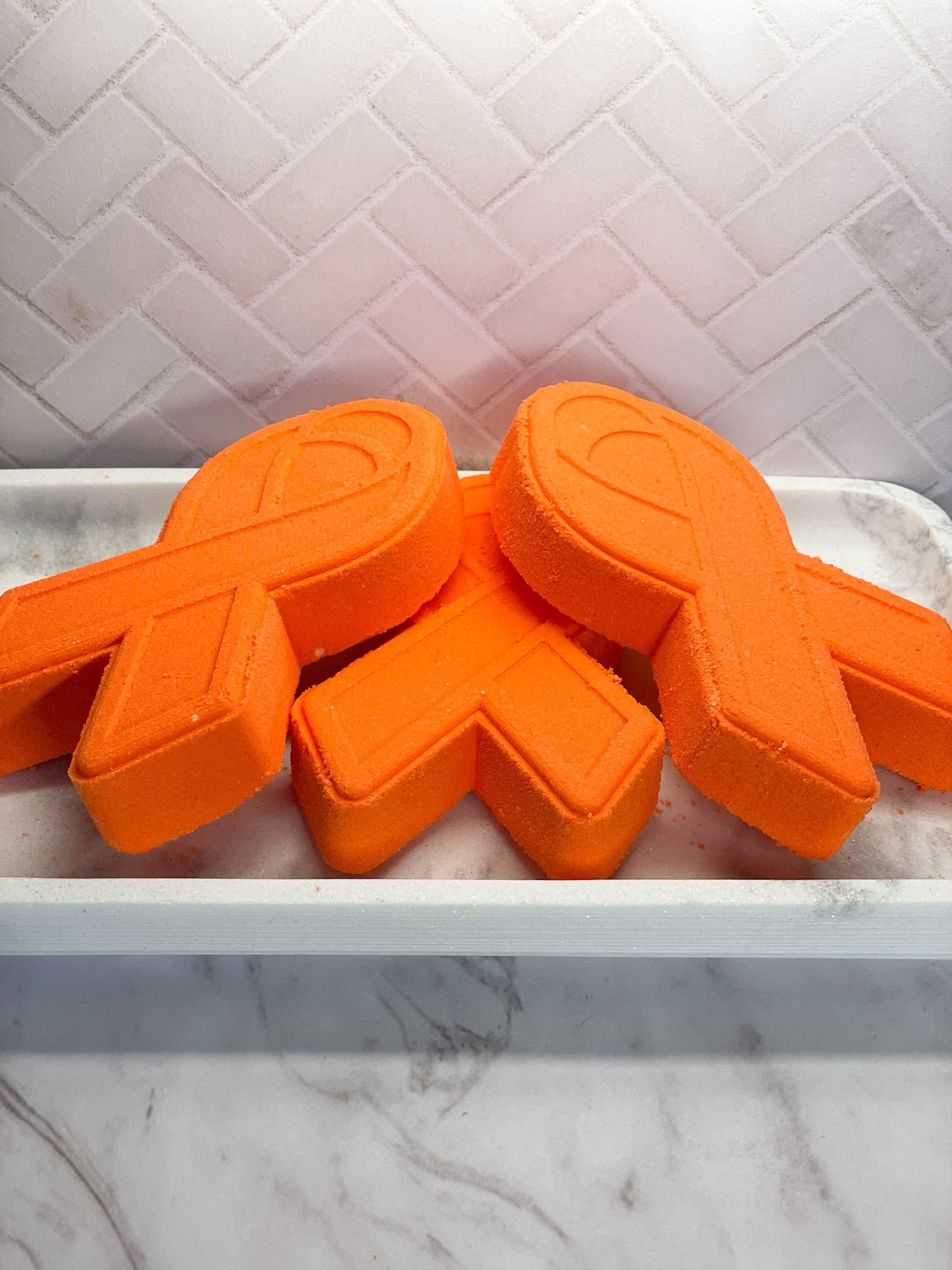Multiple Sclerosis Awareness Ribbon Bath Bomb