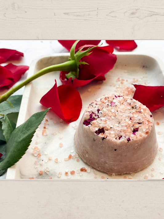 Hawaiian Rose Handmade Sea Salt Bar