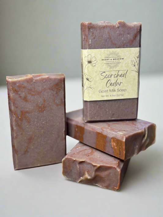 Scorched Cedar Goat Milk Soap