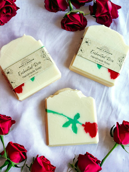 Enchanted Rose Handmade Soap