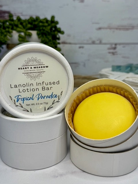 Lanolin-Infused Lotion Bar