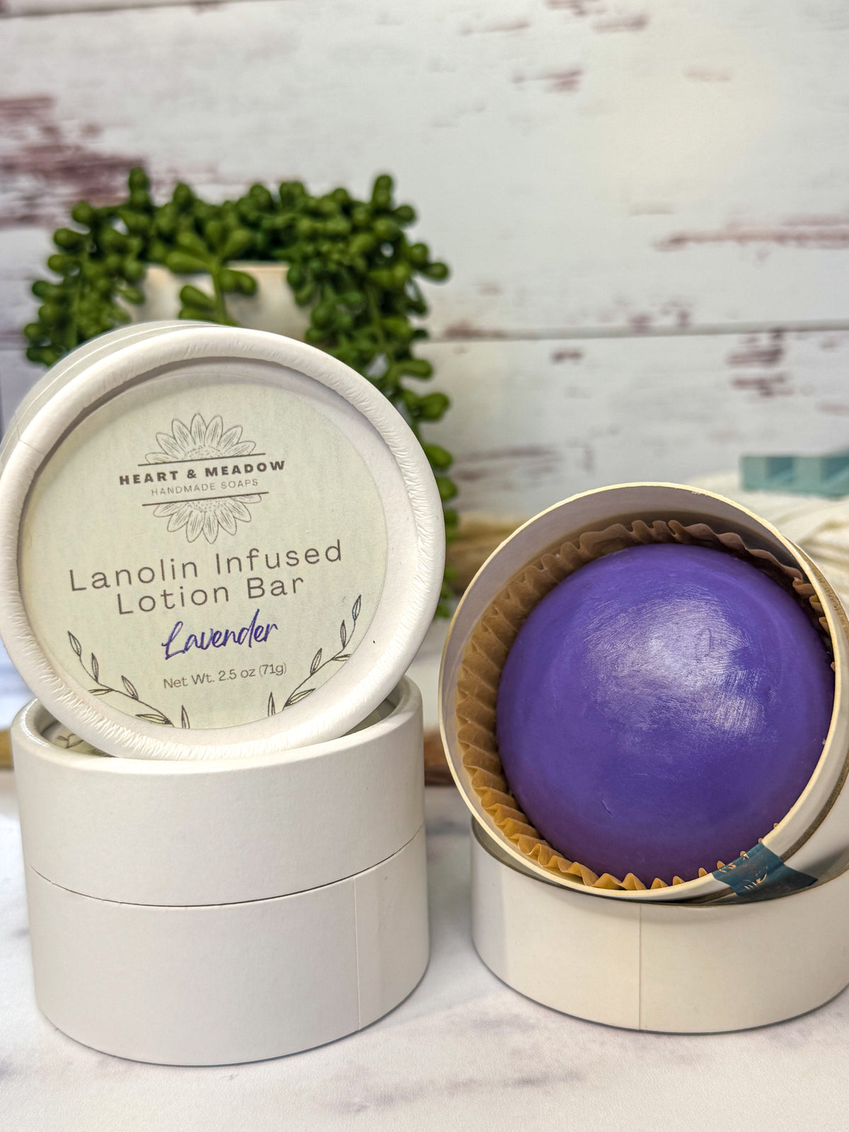 Lanolin-Infused Lotion Bar