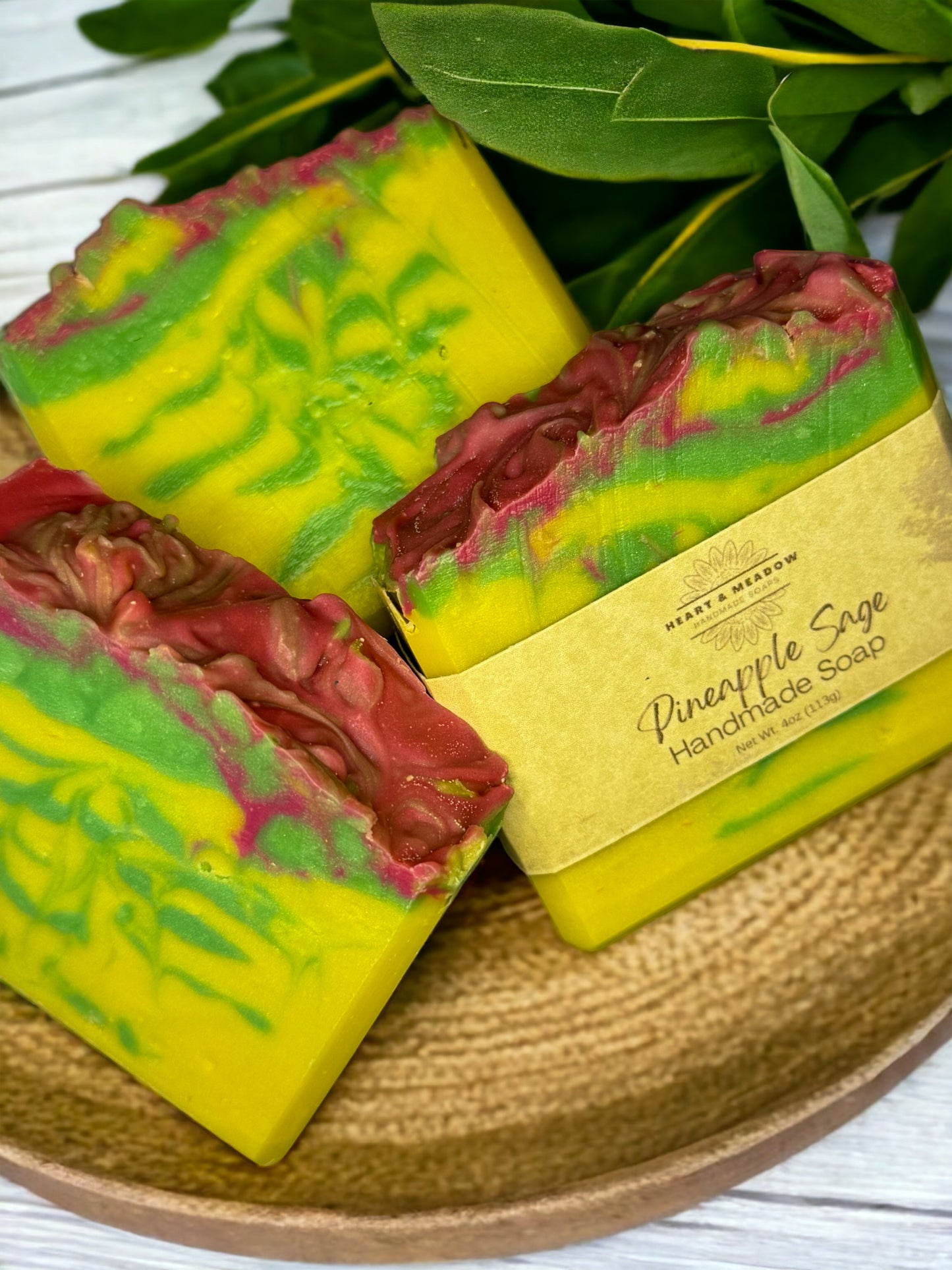 Pineapple Sage Handmade Soap