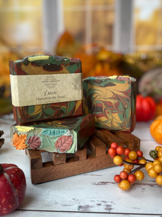Autumn Leaves Handmade Soap